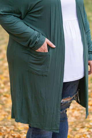 Classic Cardigan - Evergreen