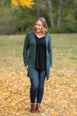 Classic Cardigan - Evergreen