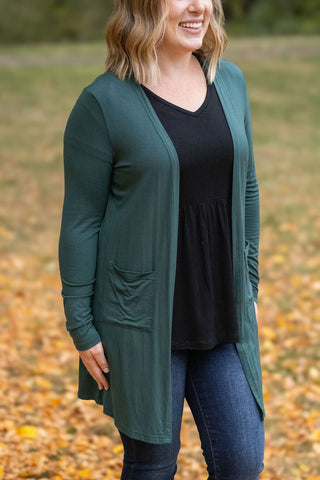 Classic Cardigan - Evergreen