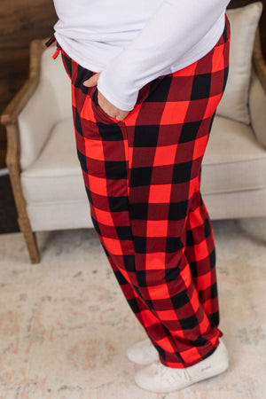 Michelle Mae Cloud Lounge Pants - Buffalo Plaid