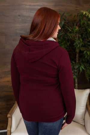Michelle Mae Classic FullZip - Burgundy