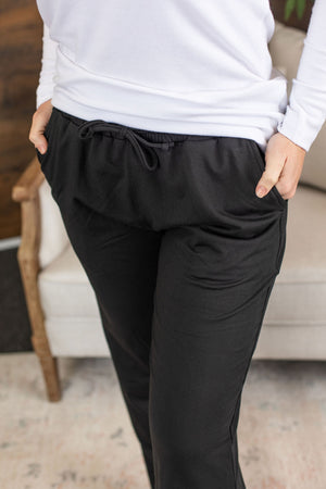 Michelle Mae Cloud Lounge Pants - Black