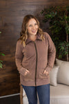 Michelle Mae Vintage Wash FullZip - Mocha