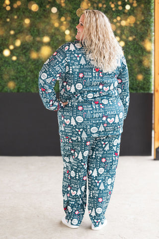 Evergreen Christmas Pajama Set