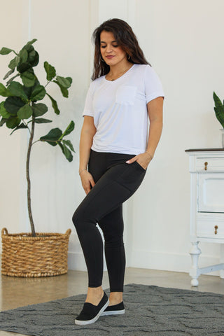 Athleisure Leggings - Black