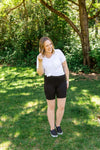 Michelle Mae Athleisure Shorts - Black