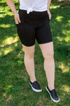 Michelle Mae Athleisure Shorts - Black