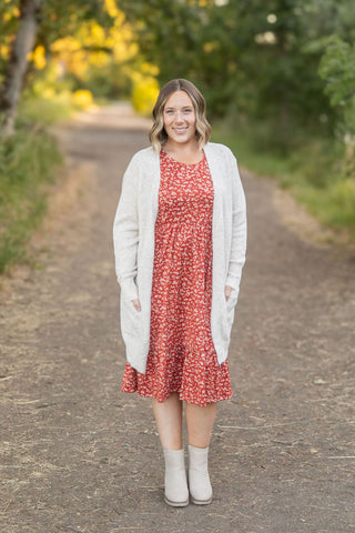 Madison Cozy Cardigan - Oatmeal