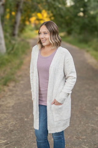 Madison Cozy Cardigan - Oatmeal