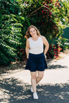 Michelle Mae Shelby Skort - Navy