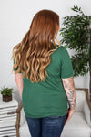Michelle Mae Sophie Pocket Tee - Forest Green