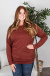 Michelle Mae Kayla Lightweight Pullover - Rust