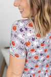 Michelle Mae Sarah Ruffle Top - Trick or Treat
