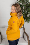Michelle Mae Quinn ZipUp Cowl - Mustard