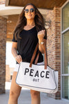 IN STOCK Canvas Bag - Peace Out