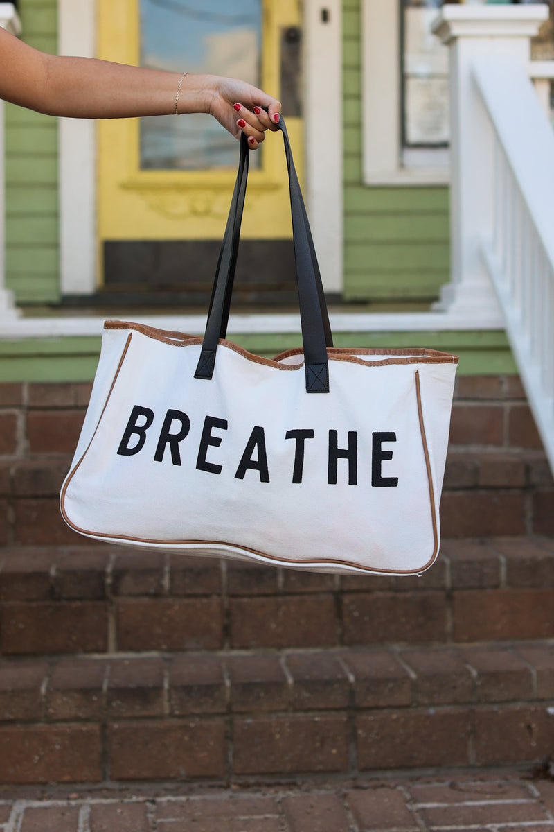 Michele Mae Canvas Bag - Breathe
