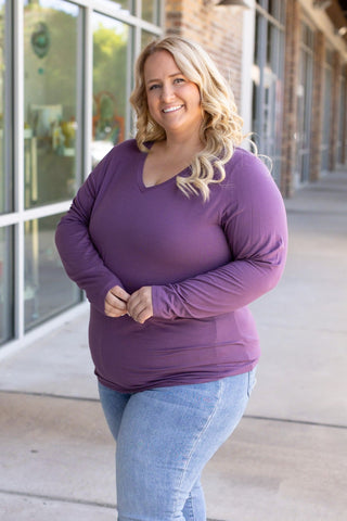 Larissa Long Sleeve - Purple