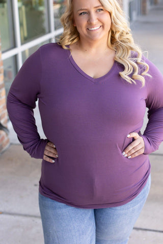 Larissa Long Sleeve - Purple