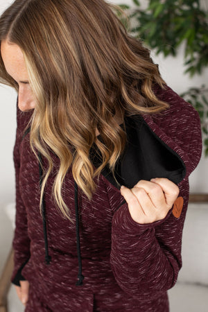 Michelle Mae Sawyer SingleHood - Quilted Burgundy