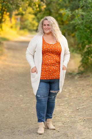 Madison Cozy Cardigan - Oatmeal