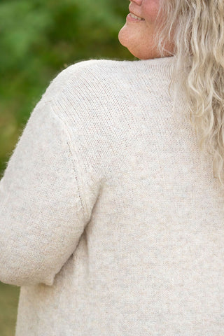 Madison Cozy Cardigan - Oatmeal