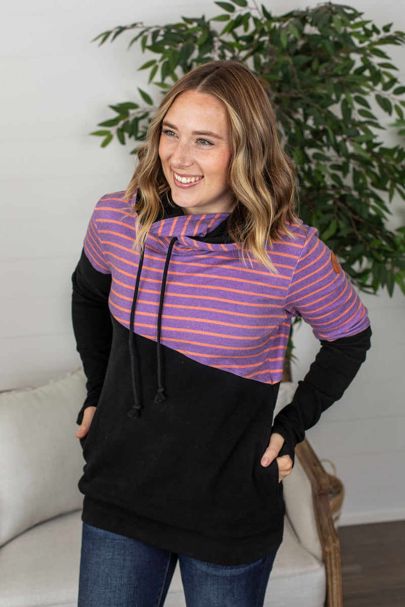 Michelle Mae Ashley Hoodie - Spooky Stripes