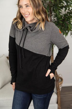 Michelle Mae Ashley Hoodie - Gray and Black