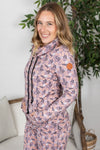Michelle Mae Cloud Funnel Neck - Mulberry Leaves