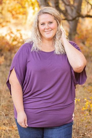 Darcy Dolman - Dark Purple FINAL SALE