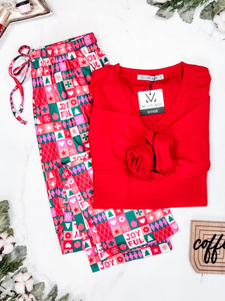 Joyful Holiday Lounge Pants