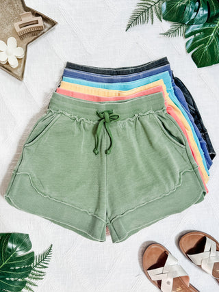 French Terry Stevie Shorts - Desert Flower FINAL SALE