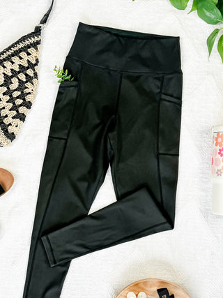 Athleisure Leggings - Black