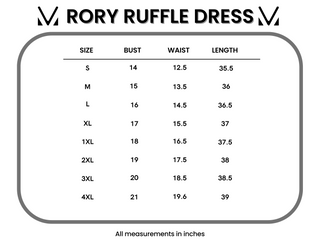 Rory Ruffle Dress - Golden Floral FINAL SALE