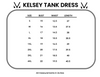 Michelle Mae Kelsey Tank Dress - Navy Tropical