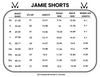 Michelle Mae Jamie Shorts - Navy with White Stars
