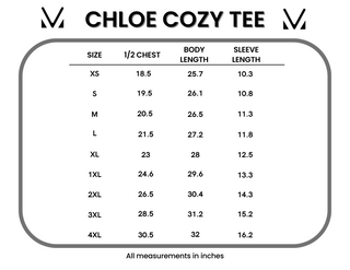 Chloe Cozy Tee - Magenta