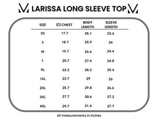 Larissa Long Sleeve - Black