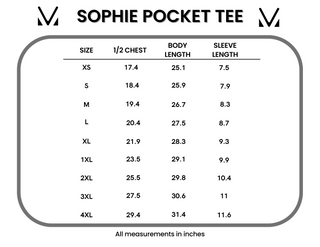 Sophie Pocket Tee - Plum