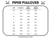 Michelle Mae Piper Pullover - Black FINAL SALE