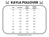 Michelle Mae Kayla Lightweight Pullover - Grey