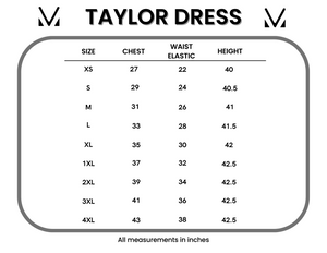 Michelle Mae Taylor Dress - Black Spots