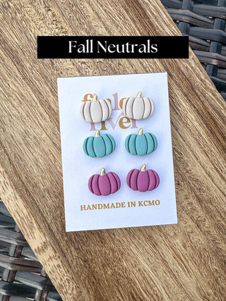 DB Pumpkin Trio Earrings