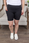 Michelle Mae Athleisure Shorts - Black
