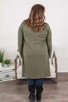 Michelle Mae Colbie Cardigan - Olive