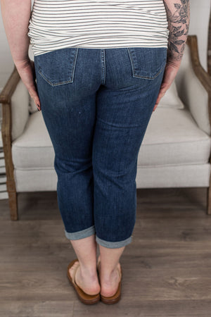 Judy Blue Amber Cropped Slim Fit Jeans- FINAL SALE