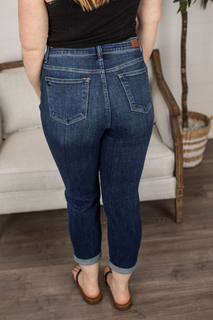 Judy Blue Amber Cropped Slim Fit Jeans- FINAL SALE