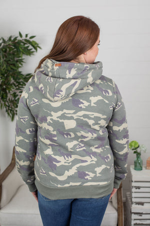 Wanakome Athena Hoodie - EXCLUSIVE Camo - Ella Lane We are SO excited about our exclusive! As most styles, this one runs
