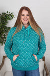 Wanakome Danna Hoodie - Lake - Ella Lane A new style by Wanakome! is a classic pullover sweatshirt with front kangaroo