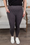 Michelle Mae Athleisure Leggings - Charcoal Leopard Get ready for your new favorite athleisure leggings EVER! We’ve