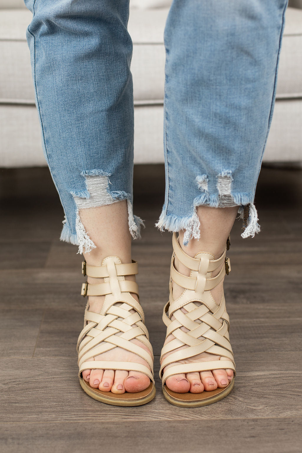 Blowfish Bolivia Sandals - Cloud- FINAL SALE